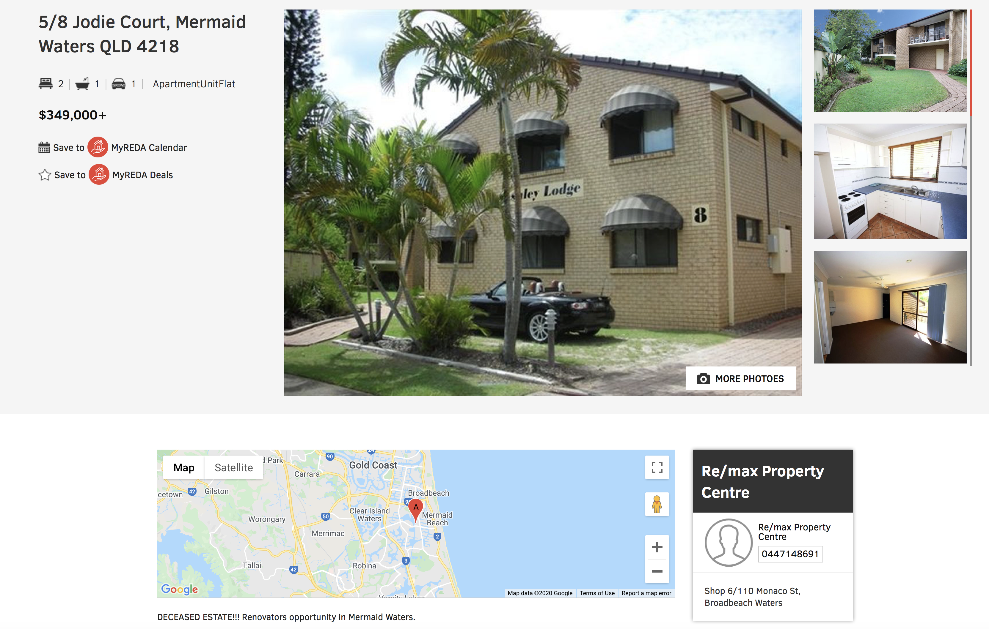 Mortgagee in Possession Deal